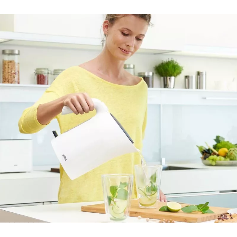 Braun PurEase WK 3100 WH bollitore 1,7 L 2200 W bianco
