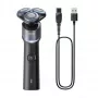 Rasoio elettrico Philips Shaver 5000X Serie X5006/00 — 3 testine rotanti, bagnato e asciutto, batteria 50 min, ricarica rapida USB-C