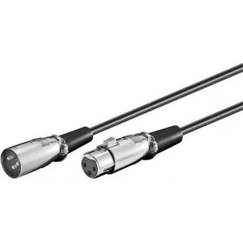 Cavo audio Microconnect XLRMF10 10 m XLR (3 poli) nero