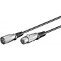Cavo audio Microconnect XLRMF5 5 m XLR (3 poli) nero