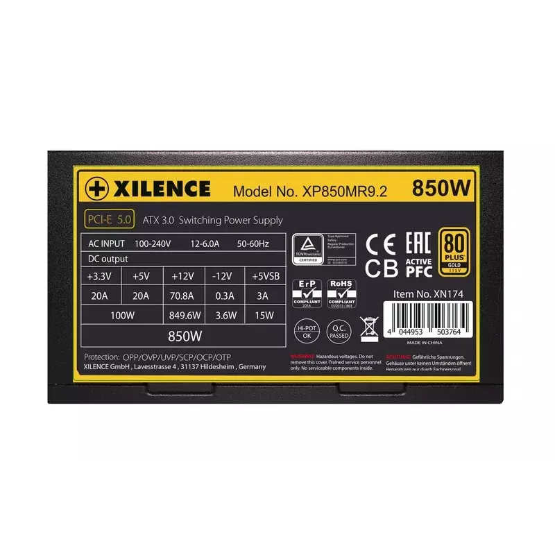Alimentatore Xilence Performance X Series XP850MR9.2 850 W