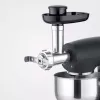 Severin ZB 5591 accessorio tritacarne per robot da cucina KM 3896, KM 3897, KM 3898, argento/nero