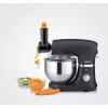 Severin ZB 5592 accessorio taglia verdure per robot da cucina, 3 tamburi in acciaio inox