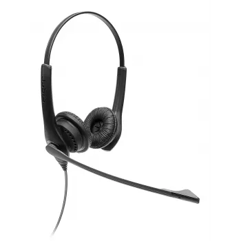 Jabra BIZ 1100 EDU DUO 3,5 mm, con filo, 80 - 20000 Hz, istruzione, 89 g, headset, nero