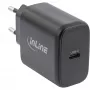 Alimentatore USB PD InLine, caricabatterie GaN, USB-C singolo, Power Delivery, 65 W