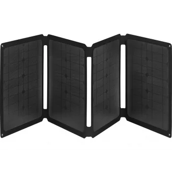 Caricabatterie solare Sandberg 60W QC3.0+PD+DC monocristallino nero