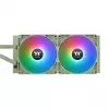 Kit di raffreddamento a liquido Thermaltake TH280 V2 ARGB verde 84,32 cfm 3,02 mmH2O