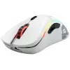 Glorious Gaming Glorious Model D Wireless - bianco opaco, per destrorsi, RF Wireless, 19000 DPI, bianco