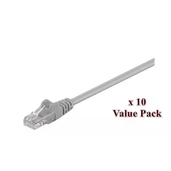 Microconnect V-UTP505VP Cavo di rete grigio 5 m Cat5e U/UTP (UTP)