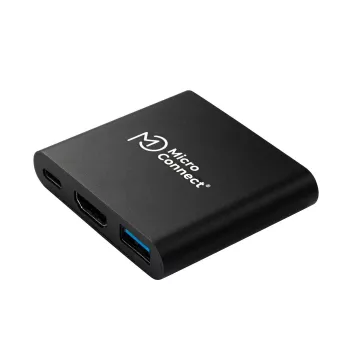 Microconnect MC-HUBAV1 dock per laptop/replicatore di porte docking bianco
