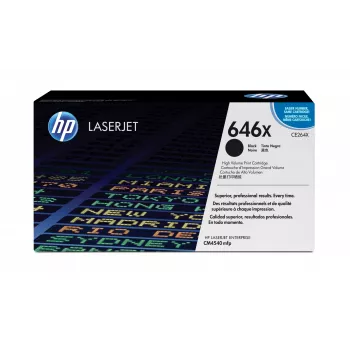 HP 646X cartuccia toner LaserJet originale nero ad alta capacità, 17000 pagine, nero, 1 pz.