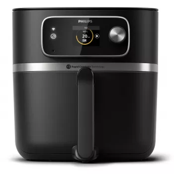 Friggitrice ad aria Philips serie 7000 HD9880/90 8,3 l 2200 W nero acciaio inox