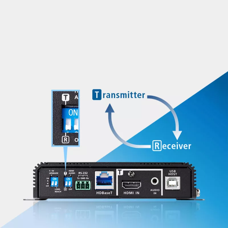 AV-Repeater ATEN True 4K HDMI / USB HDBaseT 3.0 Ricetrasmettitore 4096 x 2160