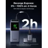 Powerbank Ugreen 20000mAh 130W ricarica rapida litio grigio