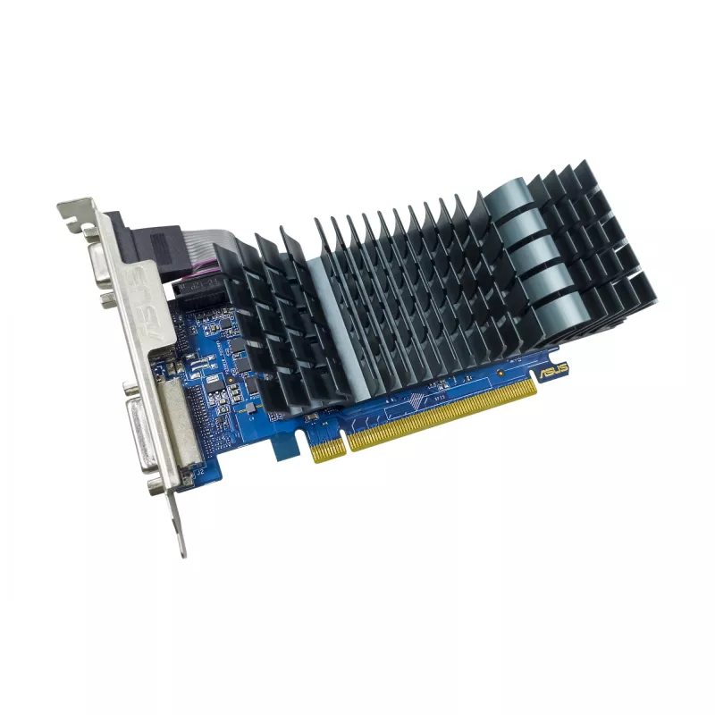 Scheda grafica ASUS GeForce GT 710 — 2 GB GDDR5, 64-Bit, PCIe 2.0, raffreddamento passivo