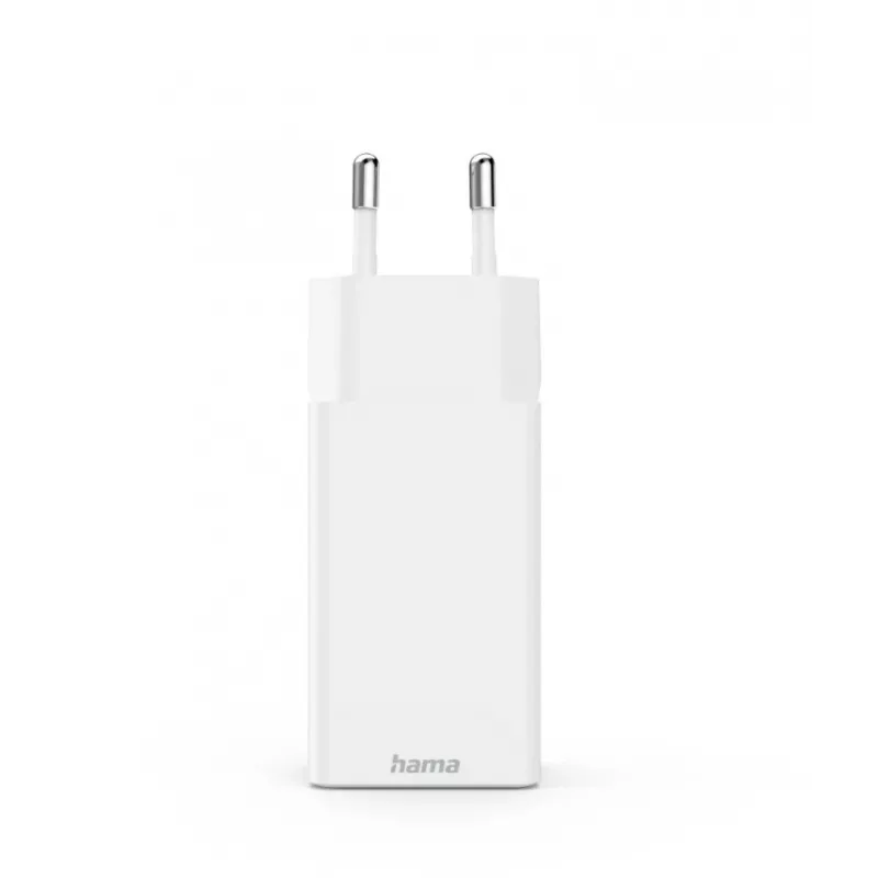 Hama 00201995 caricabatterie per dispositivi mobili smartphone bianco AC ricarica rapida interno, esterno