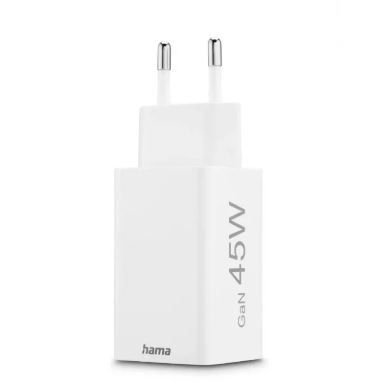 Hama 00201995 caricabatterie per dispositivi mobili smartphone bianco AC ricarica rapida interno, esterno