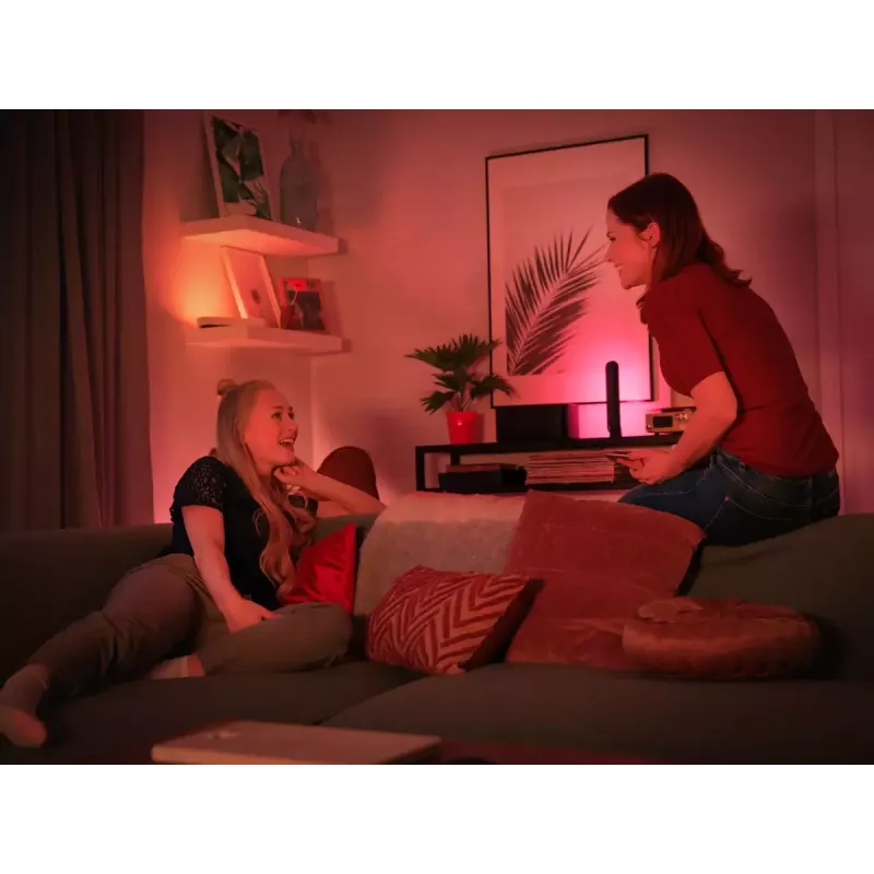 Lampada da parete smart Philips Hue White and Colour Ambience Play Light Bar set di espansione