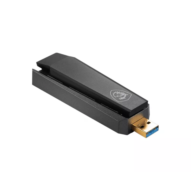 Adattatore USB WiFi MSI AX1800 USB 2.0 Type-A Wireless 2,4 GHz 5 GHz