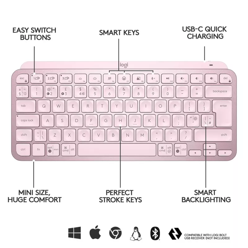 Tastiera Logitech MX Keys Mini