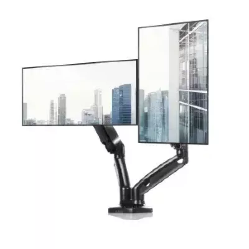 Supporto da tavolo ART L-16GD 68,6 cm (27 inch) nero