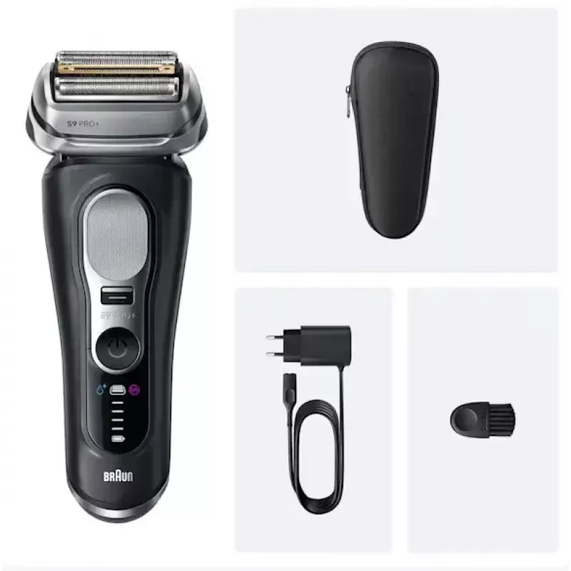Rasoio a lamina Braun Series 9 Pro+ 9600s trimmer nero