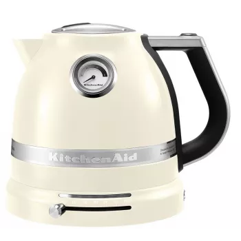 Bollitore KITCHENAID 1,5 L 2400 W crema, 7 impostazioni di temperatura, corpo in acciaio inox