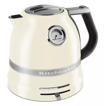 Bollitore KITCHENAID 1,5 L 2400 W crema, 7 impostazioni di temperatura, corpo in acciaio inox