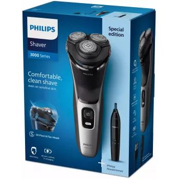 Rasoio elettrico Philips S3143/02 bagnato e asciutto sistema lame PowerCut