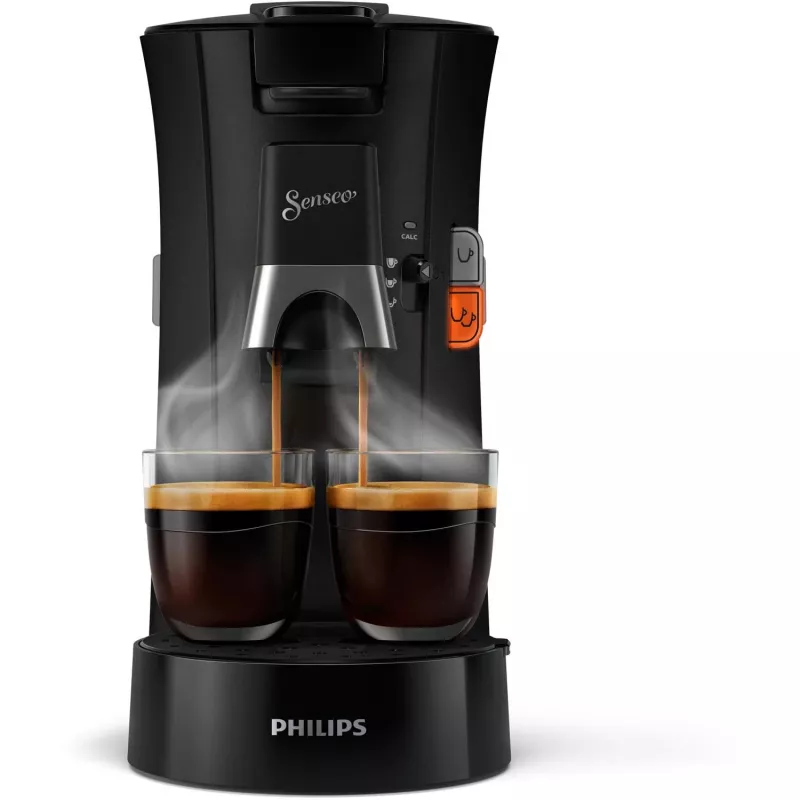 Philips Senseo Select CSA230/69 macchina da caffè a cialde, erogatore di acqua calda, One Touch, nera