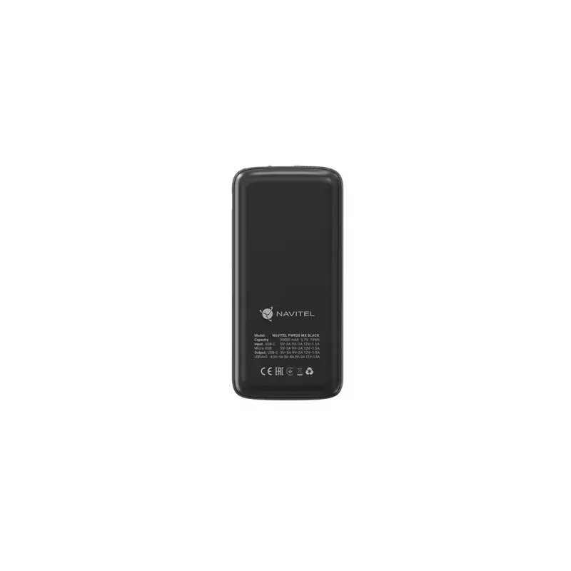 Caricabatterie portatile Navitel PWR20 MX nero 20000 mAh