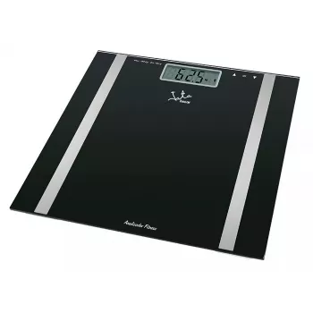 Bilancia pesapersone elettronica JATA Mod. 531 quadrata nera
