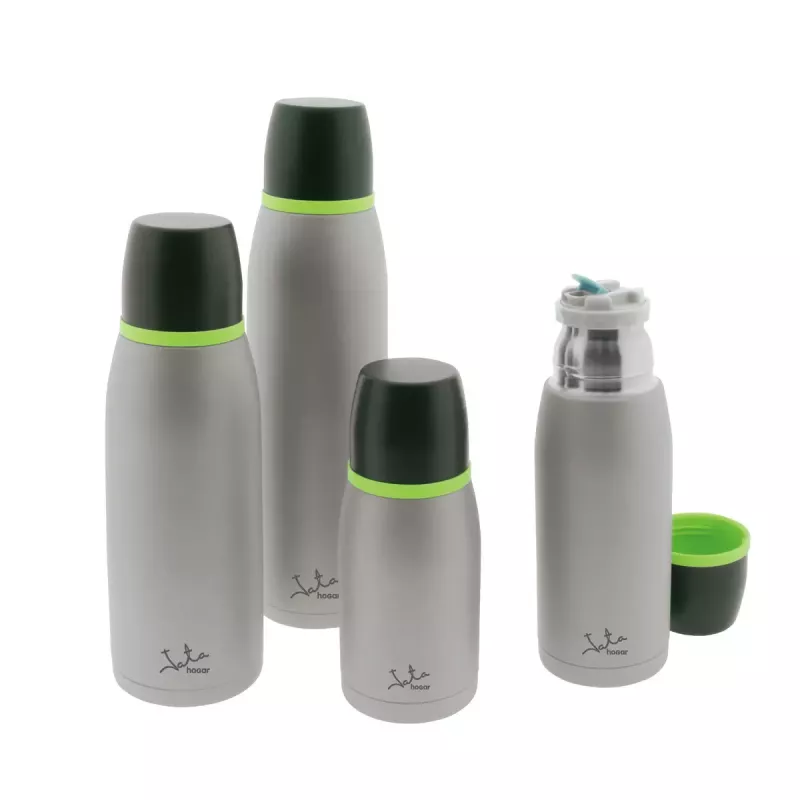 Borraccia termica JATA Termo 1 L nero verde grigio