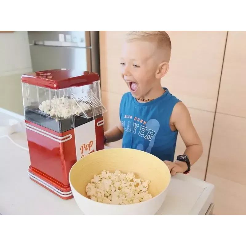 Macchina per popcorn Beper 90.590Y rosso bianco 1200 W 3 min