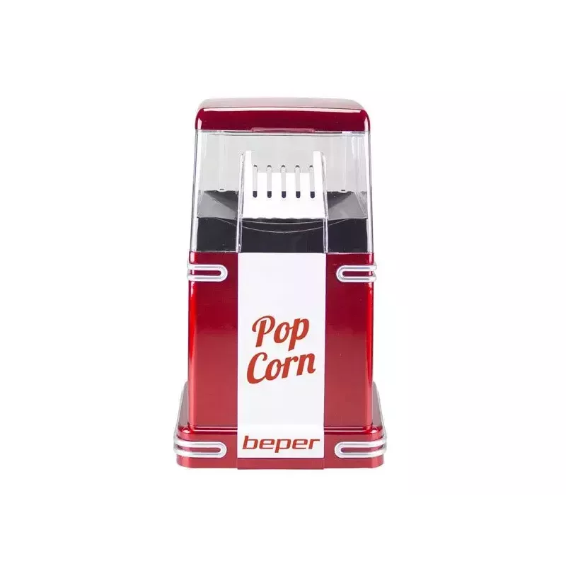 Macchina per popcorn Beper 90.590Y rosso bianco 1200 W 3 min