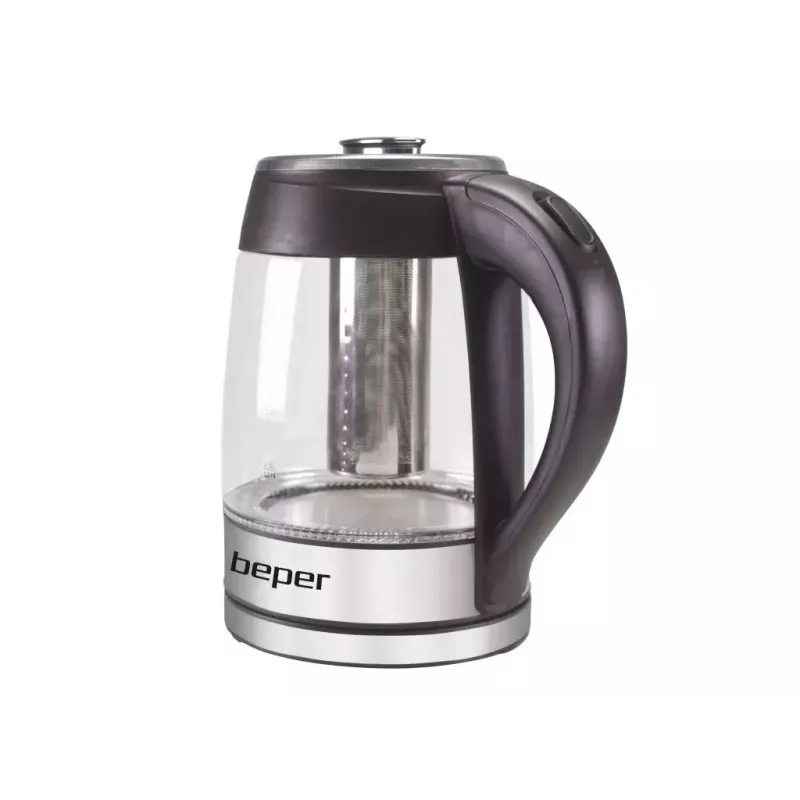 Bollitore elettrico Beper 1,8 L 2200 W trasparente