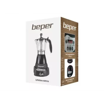 Macchina per caffè espresso Beper 3 tazze BC.041N