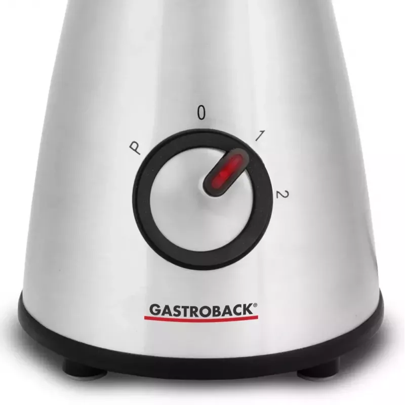 Frullatore da tavolo Gastroback Design Mini nero argento