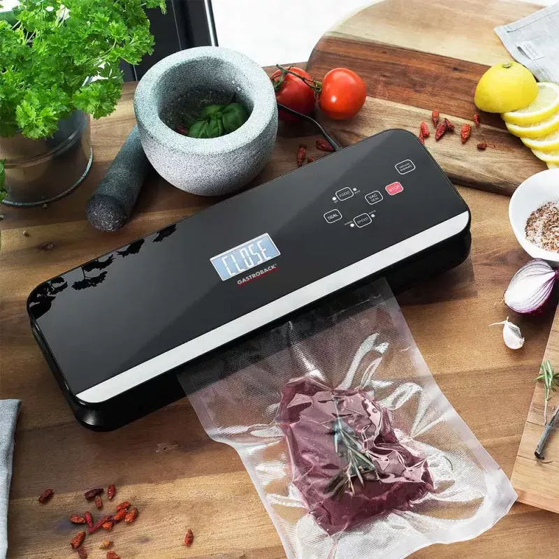 Sottovuoto Gastroback Design Advanced Pro 600 mbar nero