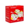 Set di insalatiere in ceramica Oursson BS2981RD/GA, verde mela
