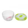Oursson BS4781RC/GA set di insalatiere in ceramica, verde mela
