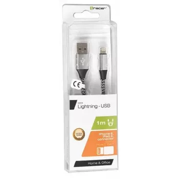 Cavo Lightning Tracer TRAKBK46268 1 m nero argento