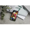 Custodia smartphone iKins per iPhone XS/S — design ciliegio bianco, custodia rigida protettiva
