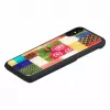 Custodia smartphone iKins per iPhone XS/S — design ciliegio bianco, custodia rigida protettiva