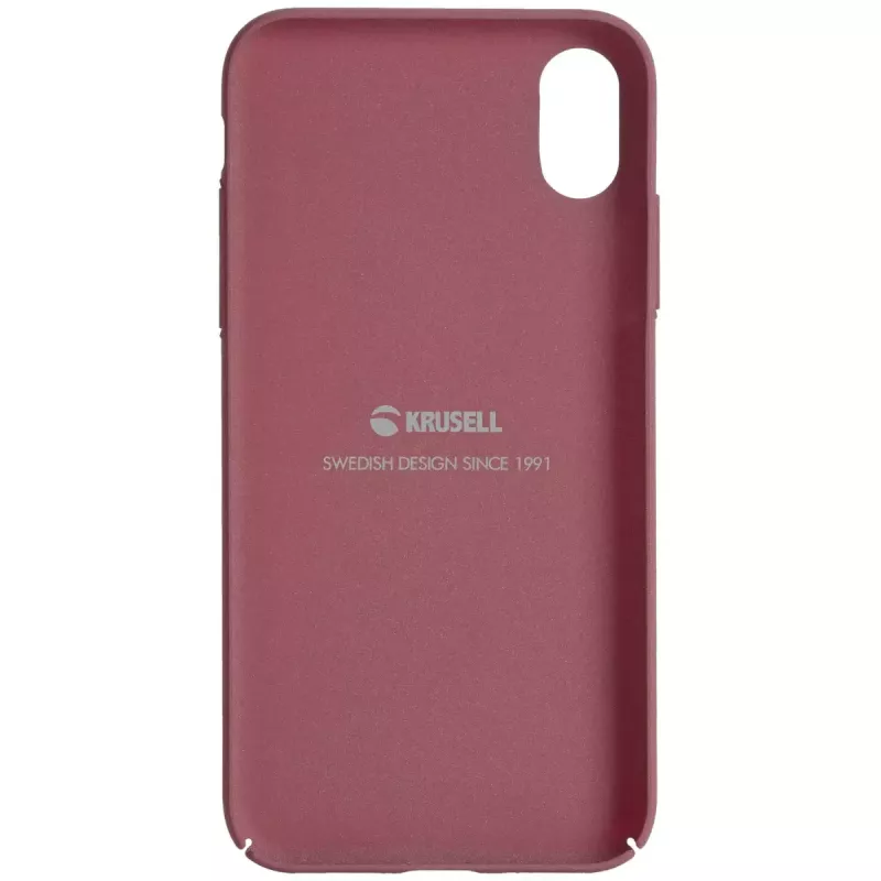 Custodia portafoglio Krusell Sandby iPhone X/XS bordeaux