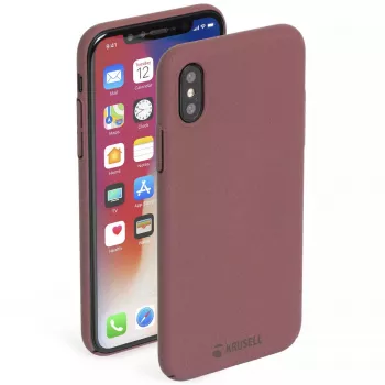 Custodia portafoglio Krusell Sandby iPhone X/XS bordeaux