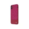 Tellur Glitter II cover in similpelle per iPhone X/XS, rosa