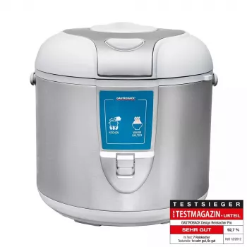 Cuociriso Gastroback Design Pro 5L 700W argento bianco