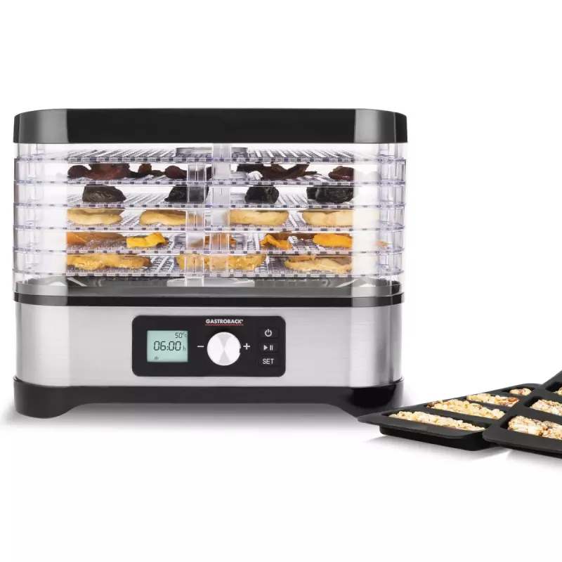Estrattore di succo Gastroback Design Natural Plus nero acciaio inox