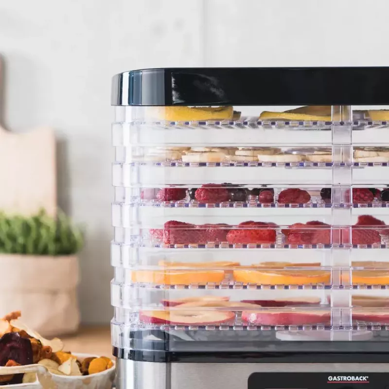 Estrattore di succo Gastroback Design Natural Plus nero acciaio inox